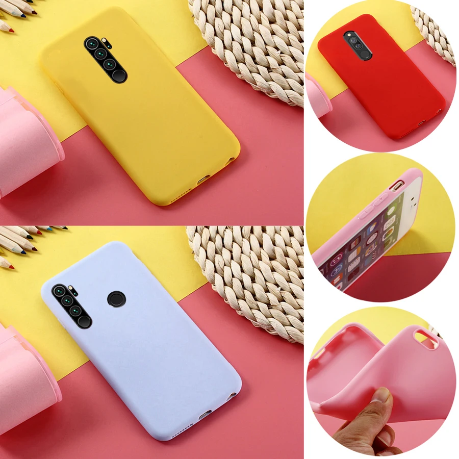 Чехол из ТПУ карамельных цветов для Xiaomi Note 10 Pro CC9 CC9E Mi 9 A3 Lite Redmi K20 7 8 7A 8A силиконовая