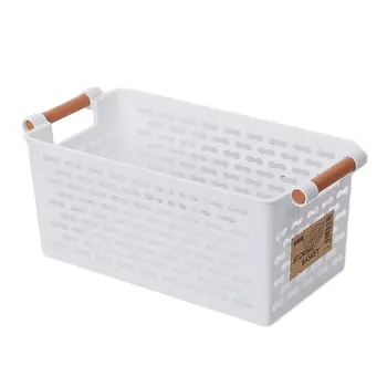

1PC Plastic Storage Case Organizer Box Useful Home Supplies Sundries Basket Container Holder Household Kitchen Sorting Rack