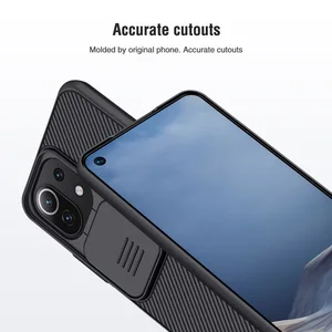 Image 5 - For Xiaomi Mi 11 Lite Case NILLKIN CamShield Case Slide Camera Protection Cover For Xiaomi Mi11 4G Mi11 Lite 5G Case