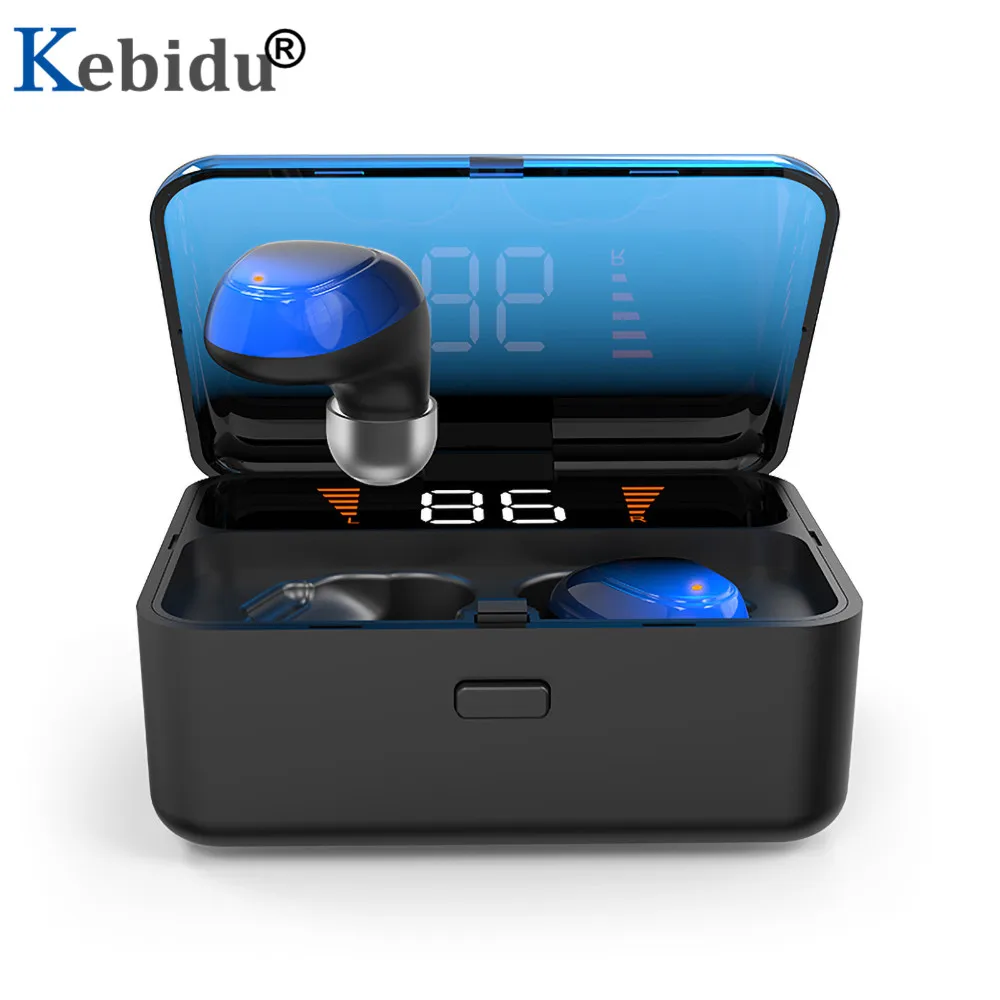 Bluetooth 5,0 наушники TWS IPX5 Водонепроницаемый 3D стерео беспроводной громкой связи спортивные наушники игровая гарнитура с микрофоном 2000 мАч