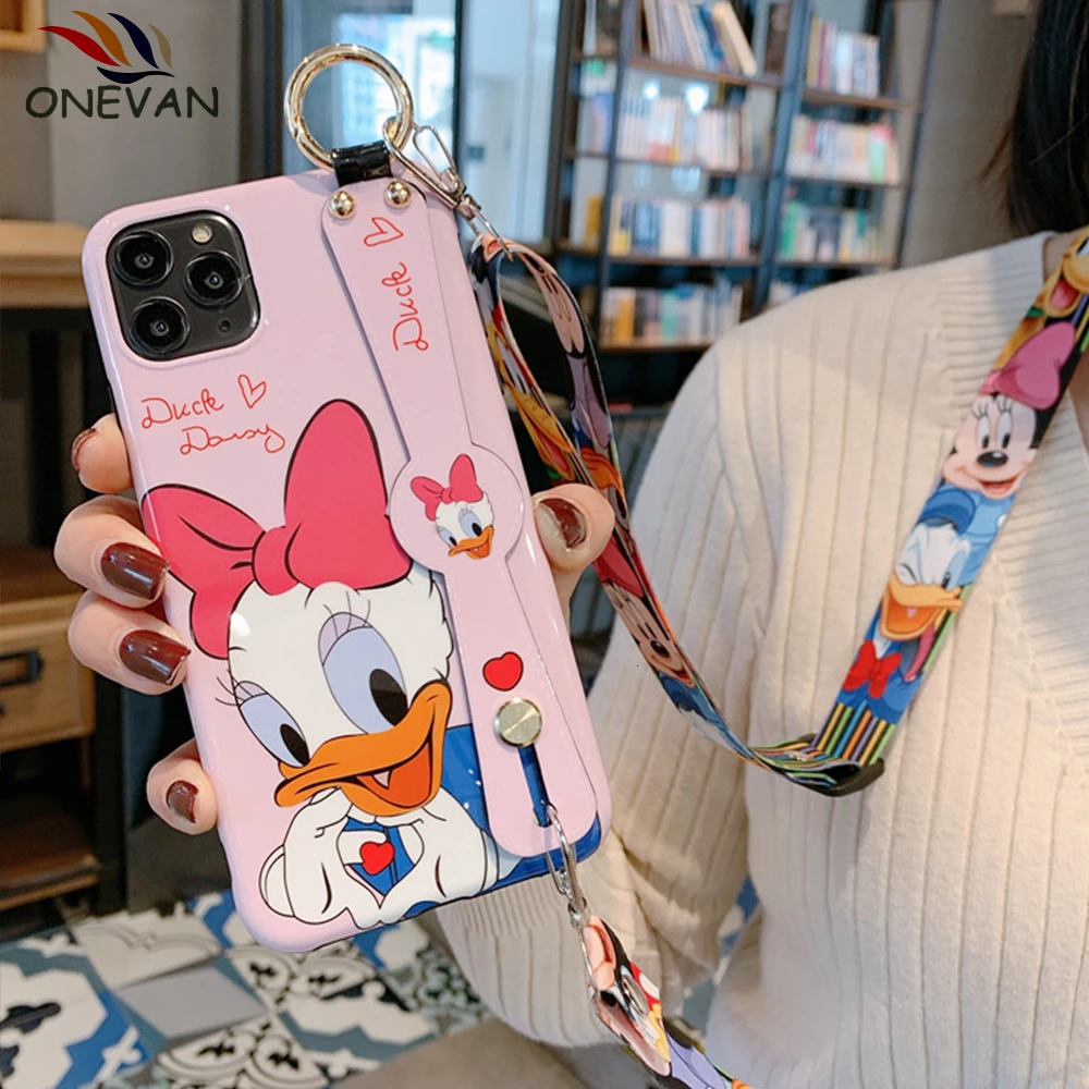 Fashion Daisy Donald Superior Quality For Iphone 11 Case Pro Max Mate XR XS X 11por 6 6s 7 8 Plus case | Мобильные телефоны и