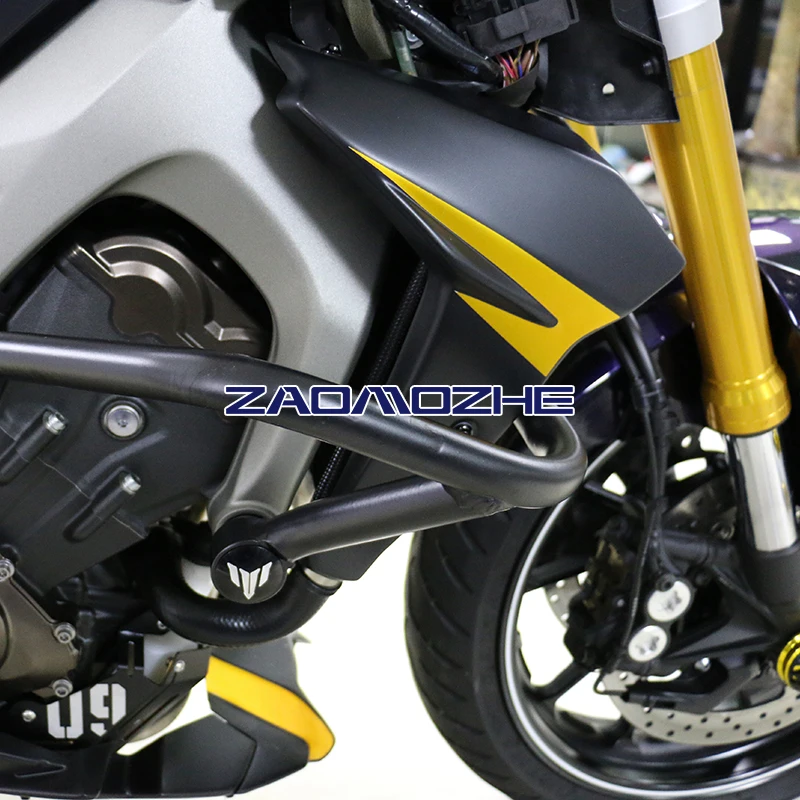 Для Yamaha FZ MT FJ 09 радиатор сбоку Панель Защитная крышка обтекатель MT09 FZ09 FJ09 MT-09 FZ-09 FJ-09 ABS Пластик