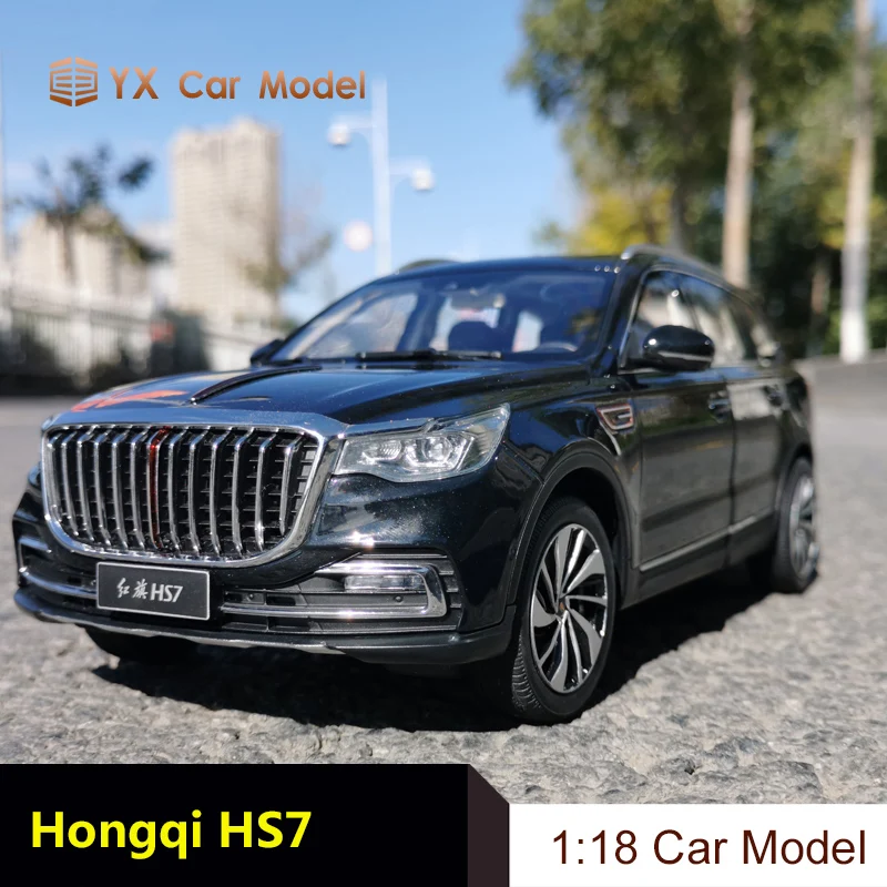 Модель автомобиля под давлением Века Дракона Hongqi HS7 SUV 1:18 статическая модель