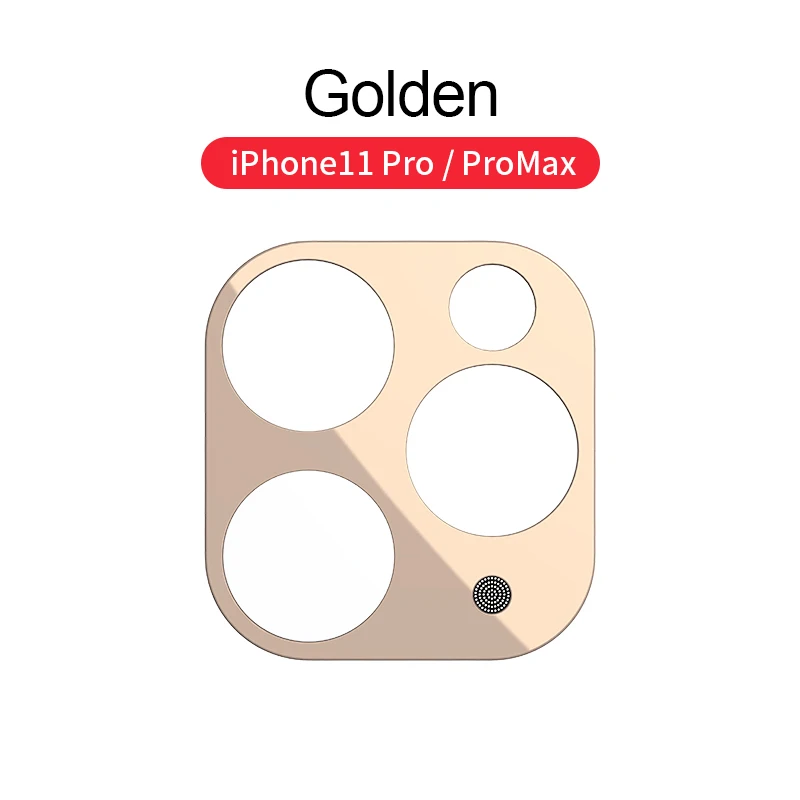 Joyroom защита для задней панели объектива камеры для iPhone 11 Pro защита для камеры защитное закаленное стекло для iPhone 11 Pro Max - Цвет: Golden