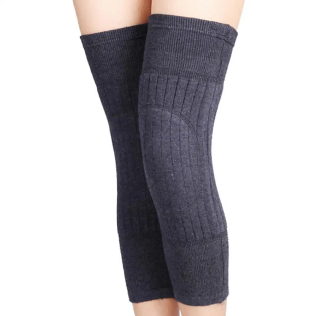 Winter Warm Thermal Legs Knee Sleeve Brace Basketball, Mountaineering, Football, etc K61 Pads Pullover Solid