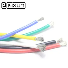 2 метровый 10awg силиконовый провод ультра гибкий кабель 5 3 мм2 Для