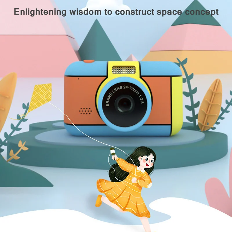 2020 HOT Instant Camera For Children Camera 1920x1080P Digital Camera For Kids Instant Print Camera Birthday Gifts For Girl Boy