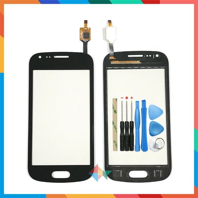 Сенсорный экран с дигитайзером для Samsung Galaxy Trend Plus DUOS 2 GT S7580 S7582 сенсорная панель и