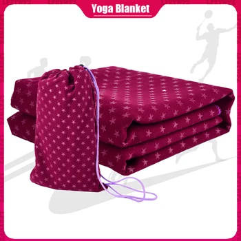 

Yoga Blanket Non-slip Sweat-absorbent Yoga Blanket Yoga Mat Outdoor Pilates Exercise Yoga Blanket Outdoor Sports Mat 183x63CM