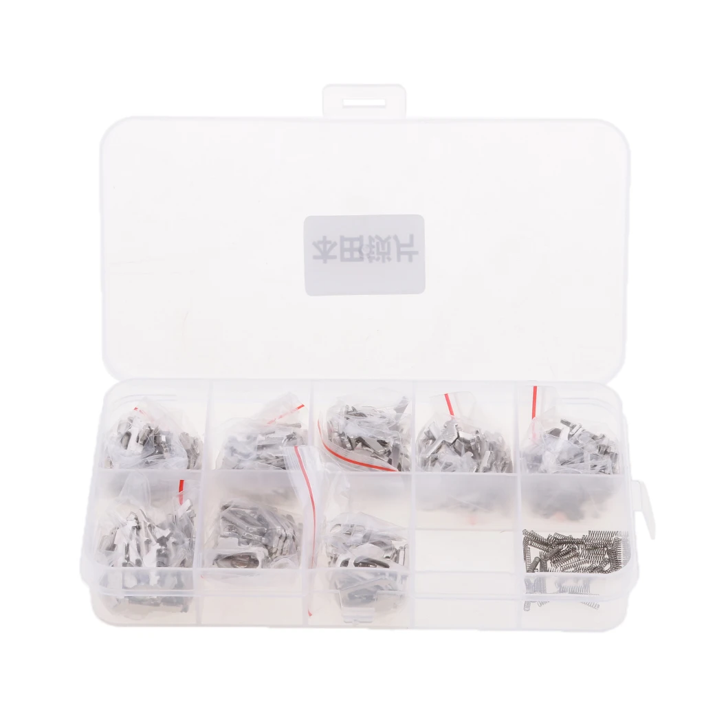 340 Pieces Automotive Ignition Lock Barrel Gasket Reed Plate