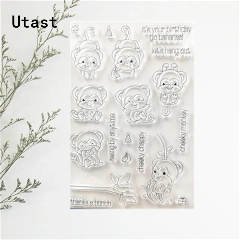 Monkey-Transparent-Clea-Silicone-Stamp-Seal-for-DIY-scrapbooking-photo-album-Decorative-clear-stamp-sheets-A1211.jpg_640x640_副本