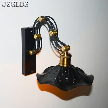 

vintage wall lamp nicho de parede iron bedroom bedside monkey lamp