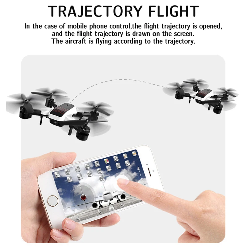 WiFi FPV RC Дрон 1080P широкоугольный Вертолет камеры с HD камерой RC Квадрокоптер самолет Wiht Безголовый режим высокой фиксации# E