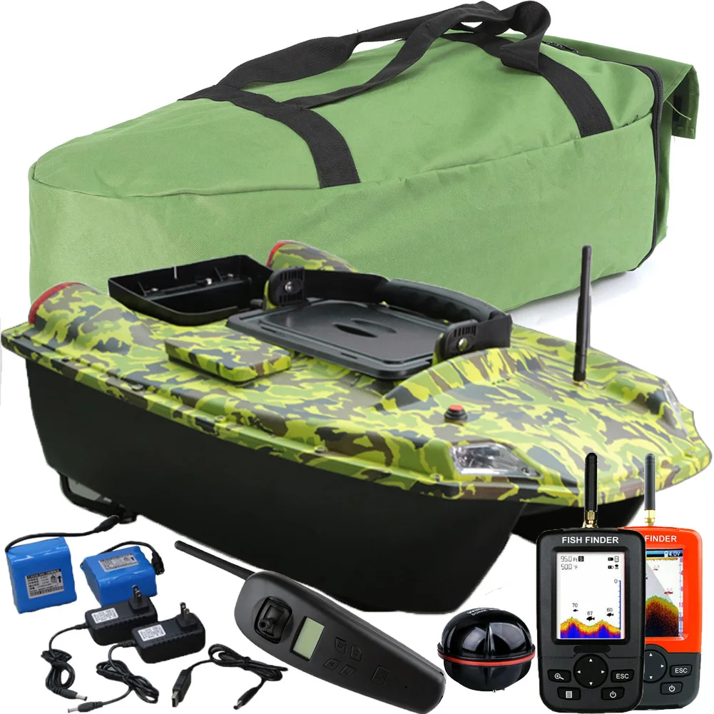500MGPSRemoteControlWirelessFishingBaitBoatLCDGPSFishfinders