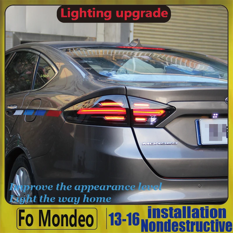 Задний светодиодный фонарь для FORD Fusion титановый Mondeo 2014 2015 2016 задний поворотный