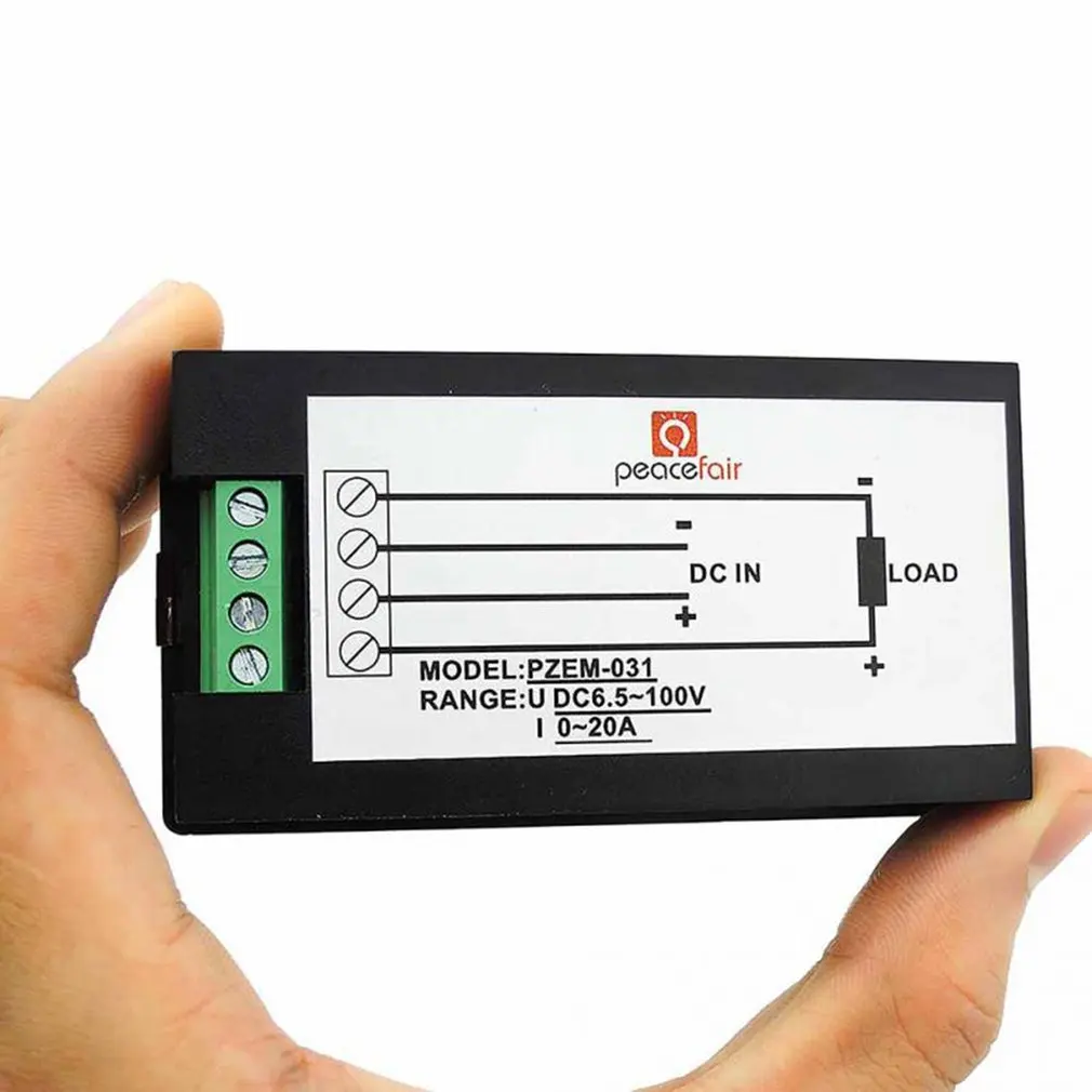 AC Single Phase Digital LCD Ammeter Voltmeter 80-260V 20A 4IN1 Electric Volt Amp Megter Power Kwh For Homekit PZEM-021