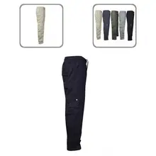 

Trendy Fitness Pants Deep Crotch Comfy Drawstring Mid Waist Men Fitness Pants Men Sweatpants Cargo Pants