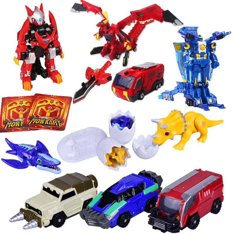 

Mega Robot MONKART Animal Ball MECARS Deformation Turning Jumping Car Monster Spining Toy Transformation Boy Kids Gifts