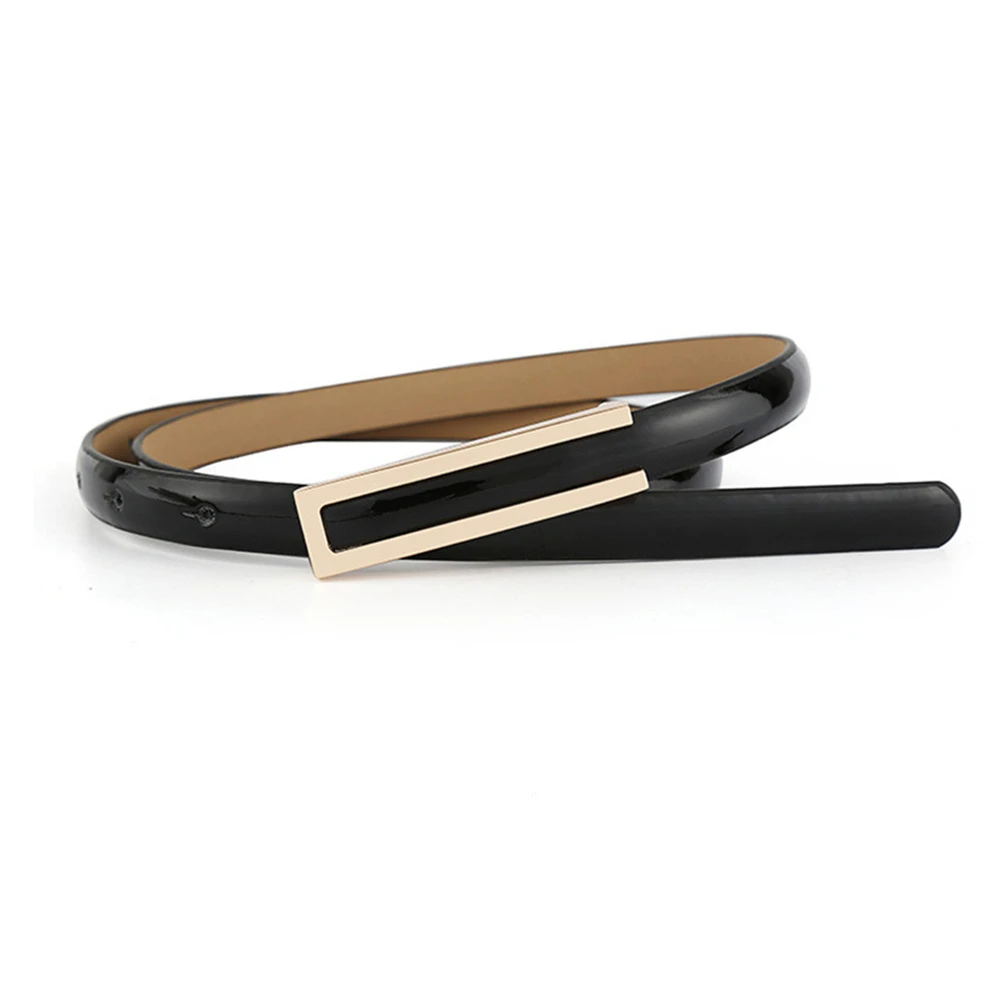 Genuine Leather Thin Belt