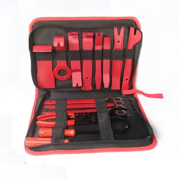 

Car audio conversion tool 18-piece set DVD interior control disassembly blue rocker screwdriver combination set
