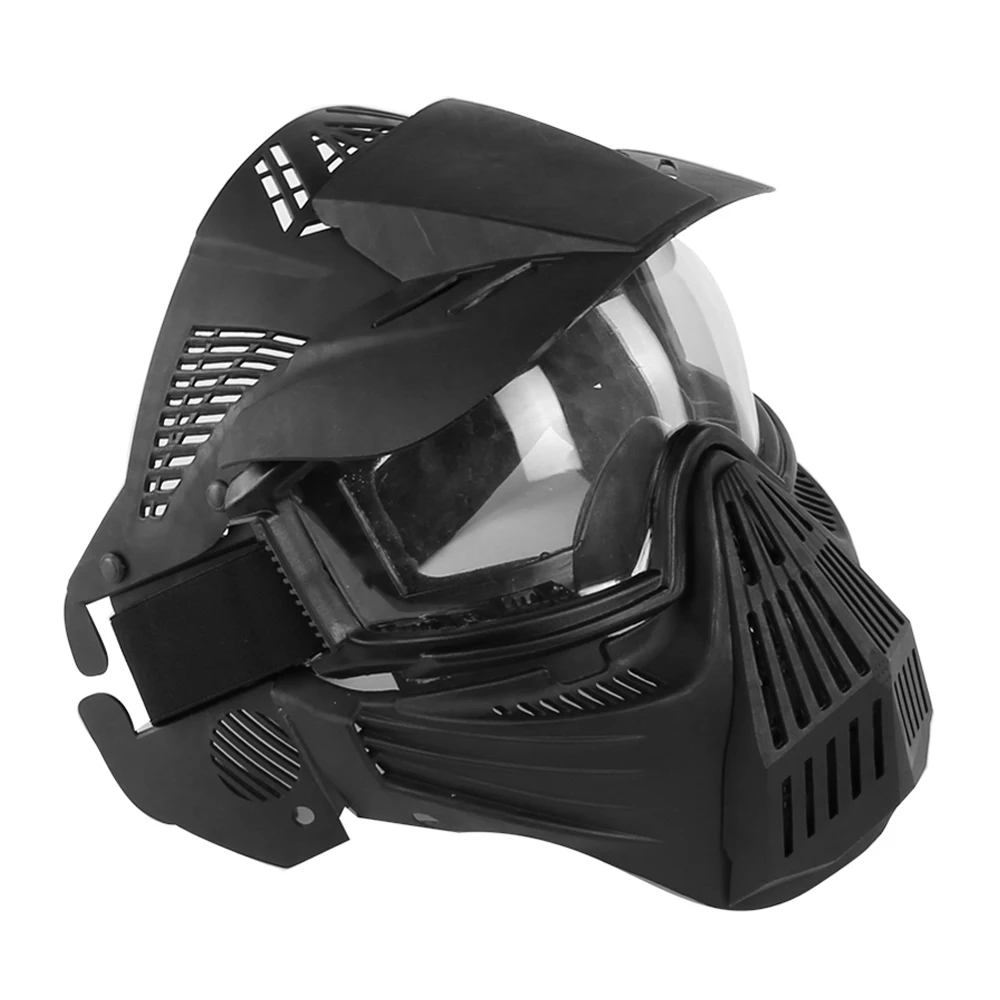 

Outdoor Tactical Lens Mask Full Face Breathable CS Hunting Military Army Airsoft Protection Masks Paintball Tactical Mask