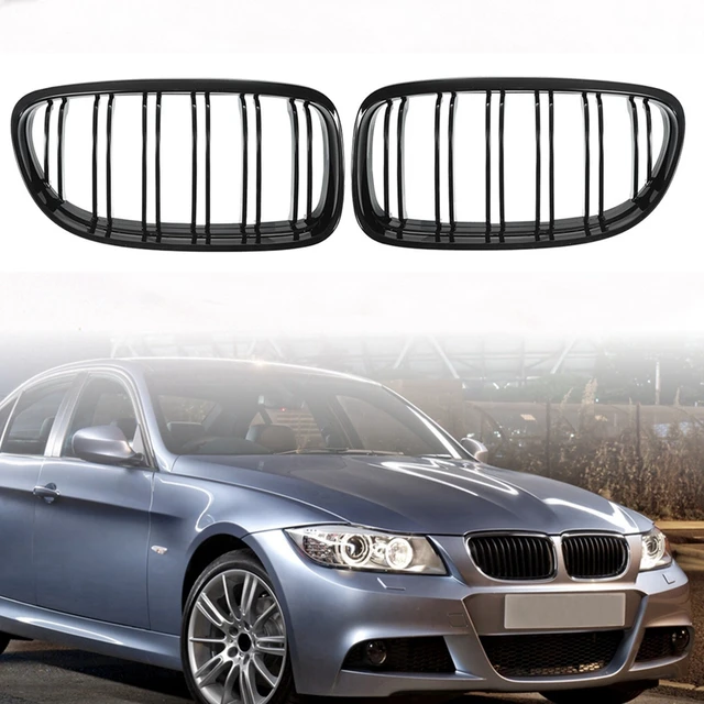 1 paar Auto Kühlergrill Gloss Schwarz Einlass Grille für BMW E90 LCI 3- Series Sedan/Wagon 2009 - 2011 - AliExpress