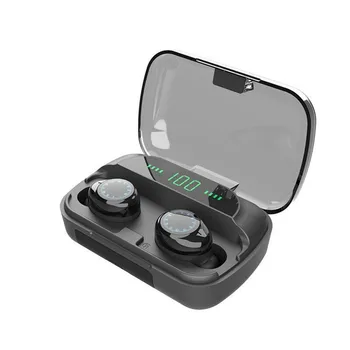 

Wireless Mini Headset Bluetooth 5.0 Sport Earphone Portable Charging Box Earphones 5p3 Bluetooth headset Outdoor Swimming