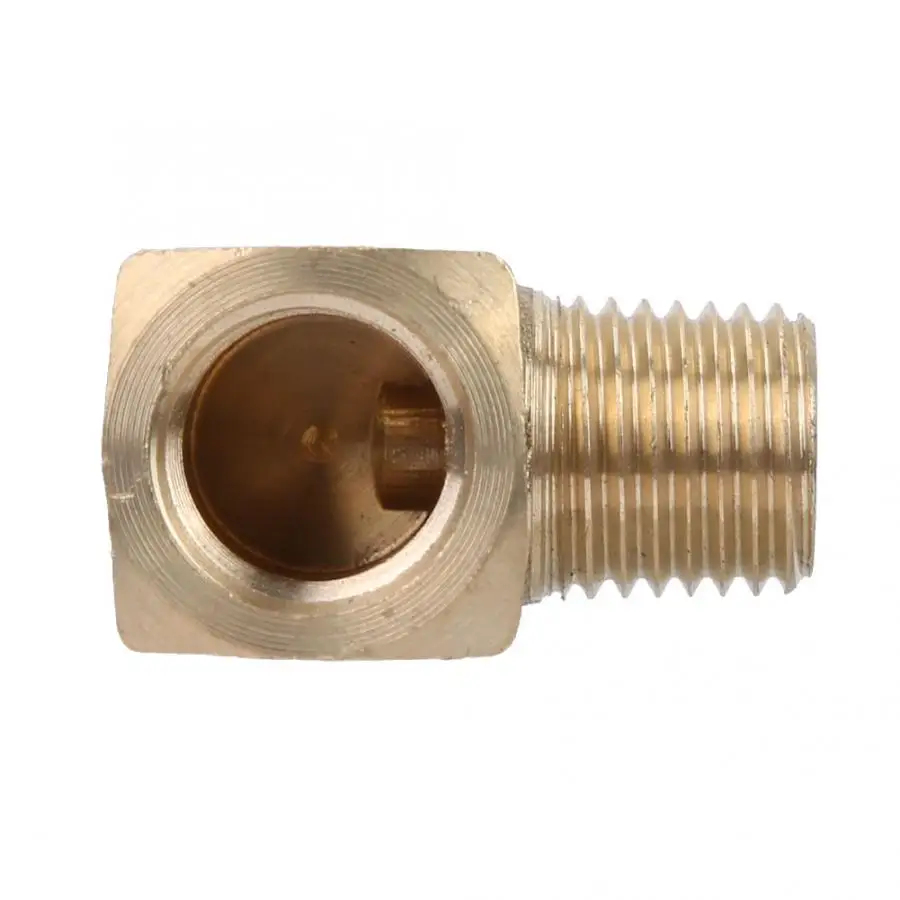 1/4" Brass Male Female NPT 90 Degree Elbow Pipe Fitting Connector