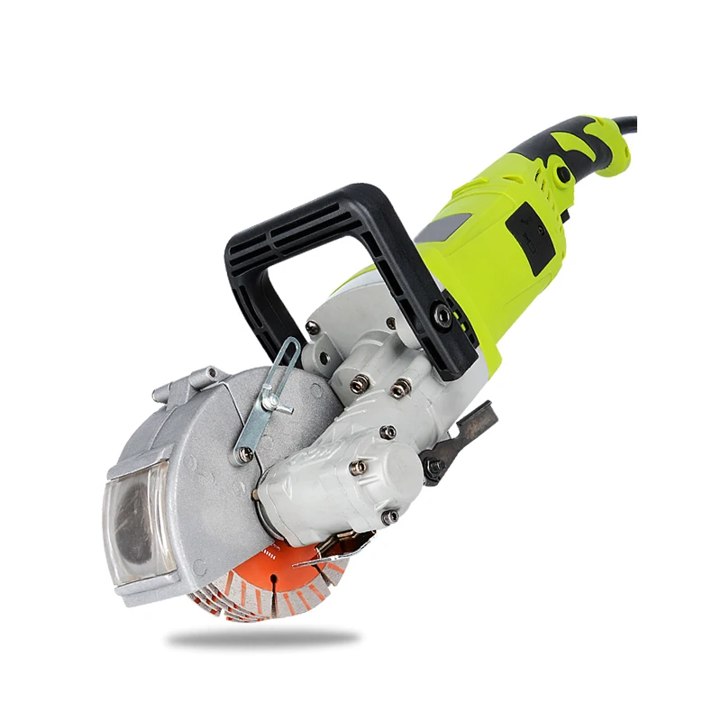 

Multi-purpose Handheld Groove Cutting Machine Cement Wall Slotting Machine Concrete Cutting Machine 220V 4KW 7500r/min 0-40mm
