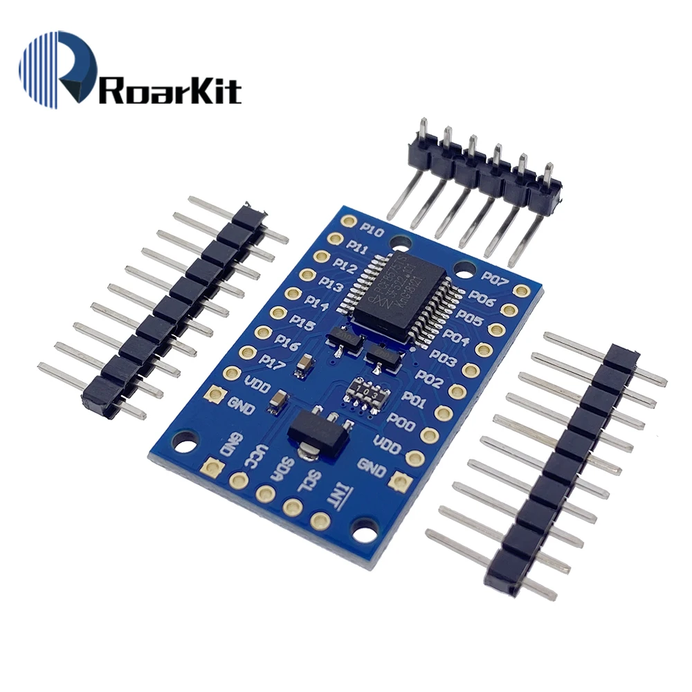 PCF8575 Module Expansion IO port Expander board DC 2.5-5.5V I2C communication control 16 ports For Arduino | Электронные