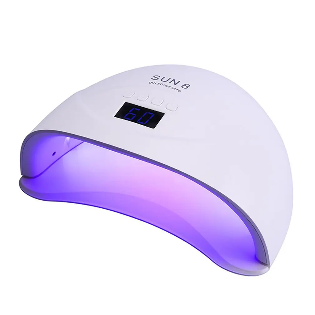 

Sun8R 84W High Power Two-Handed Nail Phototherapy Machine Red Light Dryer Quick-Drying Uvled Baking Lamp