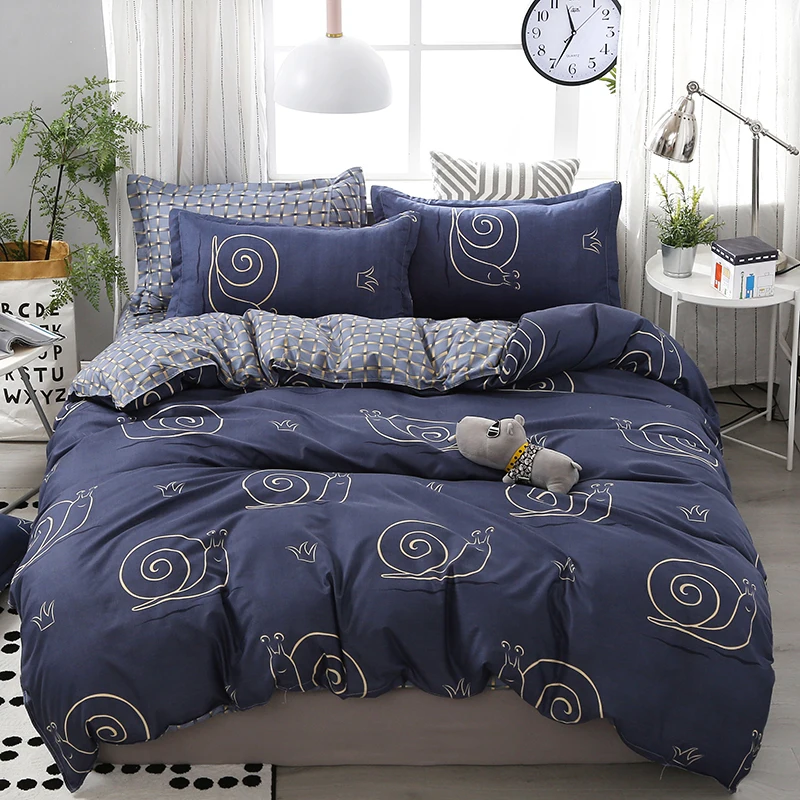 

parure de lit 2 personnes Solstice Cartoon Red Heart Bedding Sets Lovely Pattern Boy Girl Bed Linings Duvet Cover Pillowcases Be