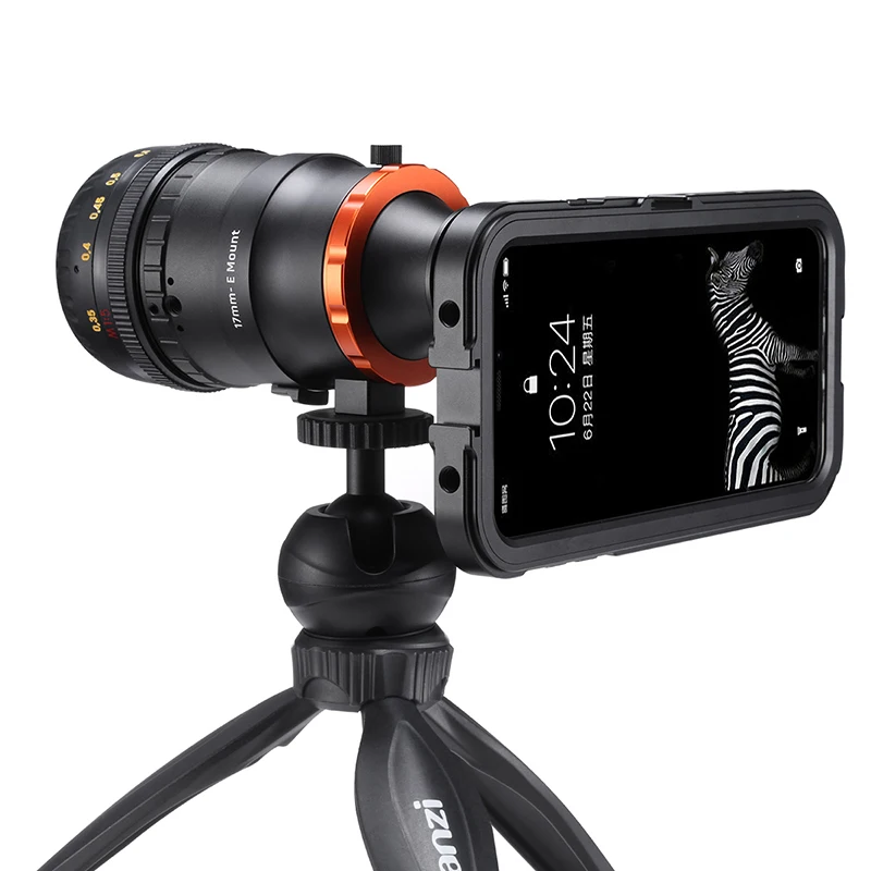 Ulanzi DOF E Mount DSLR камера полный рамки объектив адаптер клетка для iphone 11 Pro Max смартфон