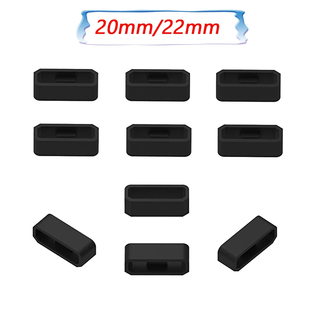 Anello In Gel Di Silice Per Garmin Vivoactive 3 4 Anello Di Fermo Supporto Custode Per Samsung Gear S2 S3/Huawei Gt2 Pro 46Mm Anello In Gel Di Silice