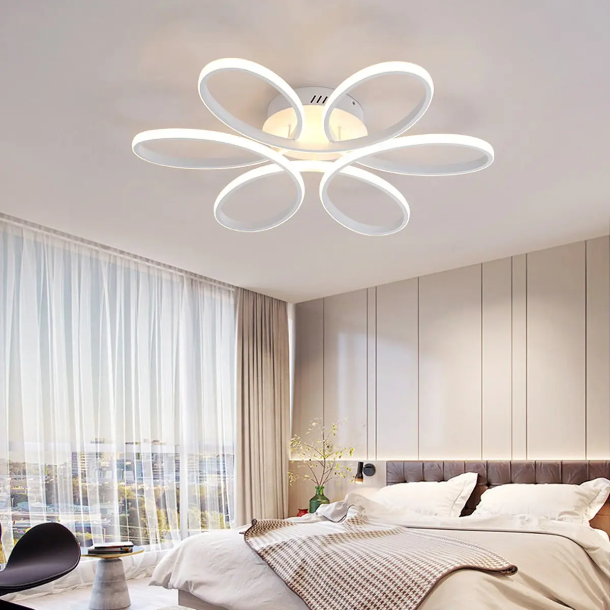 

Aluminum LED Ceiling Light Remote Control Dimmable Ceiling Lamp Hallway Bedroom Living Room Lighting Home Decoration Fixture