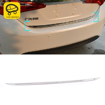 

CarManGo for Toyota Corolla 2014-2018 Car Styling Rear Door Trunk Decoration Cover Trim Frame Sticker Chrome Exterior Accessory
