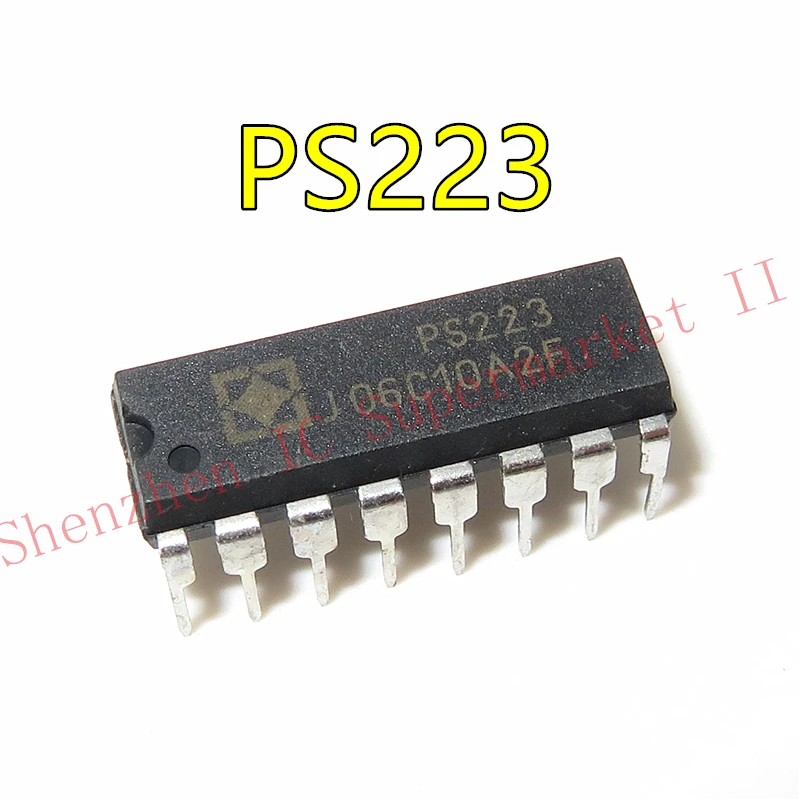 

1pcs/lot PS223 LCD driver chip IC integrates line DIP-16 new original