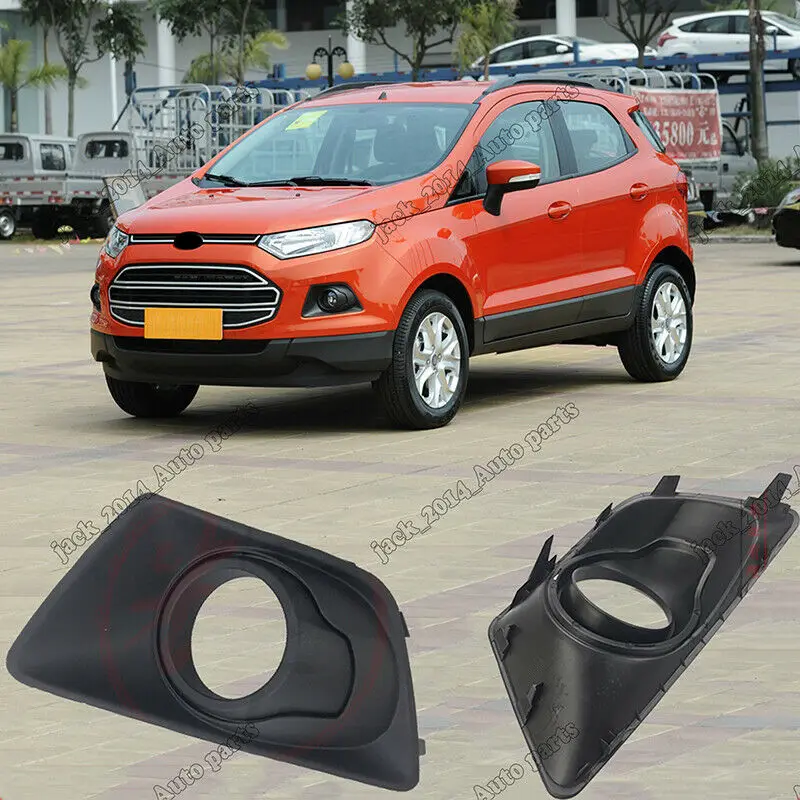 

Fit for Ford Ecosport 2013 14 15 2016 Front Bumper Fog Lights Lamps Black Cover