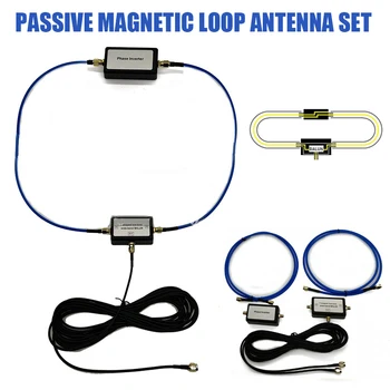 

1Set Durable Loop Antenna Super Portable Passive Magnetic Loop Antenna Set for HF and VHF Loop Antenna