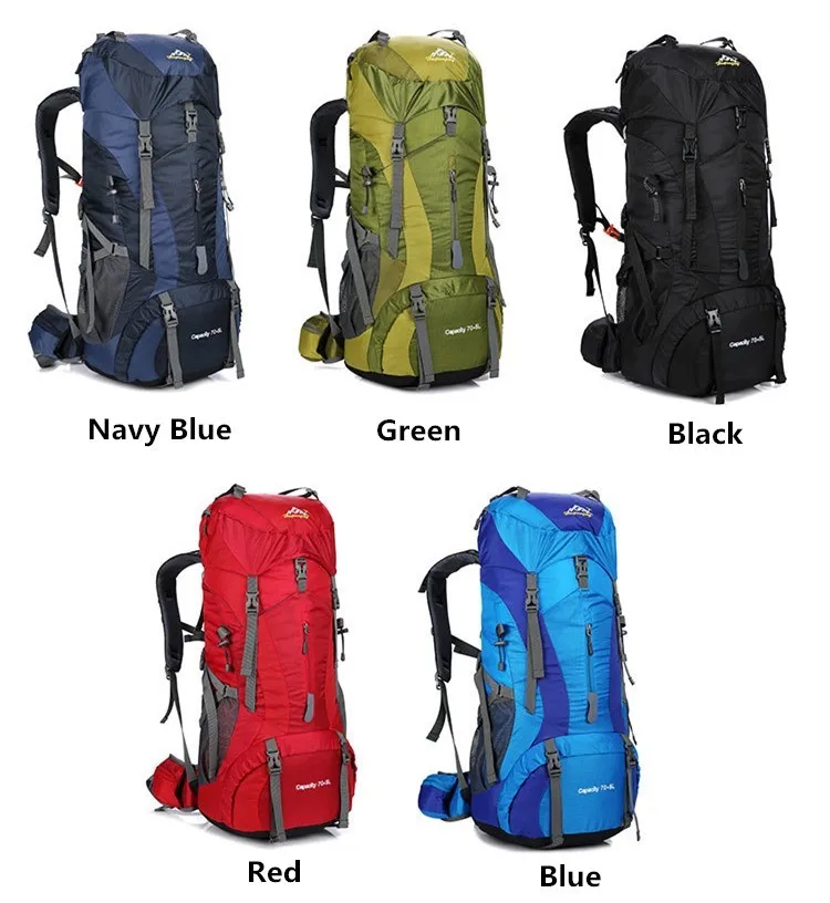 Outdoor Hiking Backpacks 55L 75L 