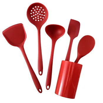

6Pcs kitchen utensils silicone cooking utensils for Cooking Soup Kitchen