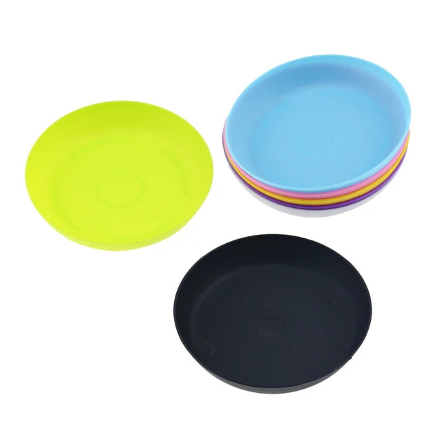 20*70 Mm Kerek Műanyag Virág Edény Tálca Színes Tartós Gyanta Növényi Fényes Ültetvényes Kerti Dekoráció - Image 4
