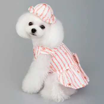 

2020New Cute Dog Princess Dress Wedding Birthday Party Skirt Puppy Cat Lace Lady Flower Dresses Teddy Chihuahua Vestidos Mascota