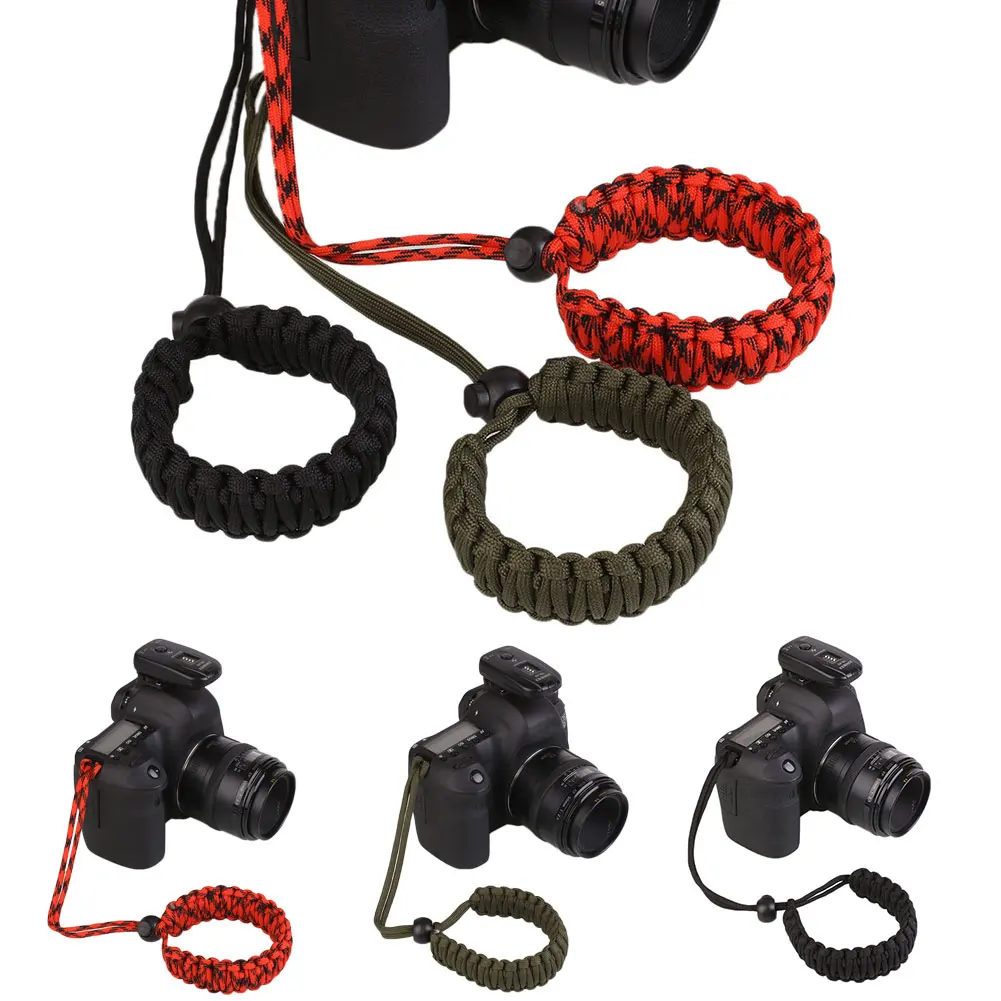Цифровая камера рукоделие ткачество ручной ремень против потери Droping сопротивление ремень