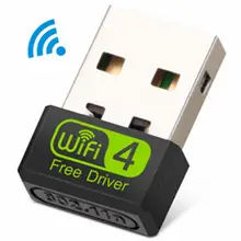 150Mbps 2,4G Hzusb адаптер Портативная USB беспроводная сетевая карта 2dBi WiFi приемник адаптер WiFi сетевая карта Ethernet wifi адаптер