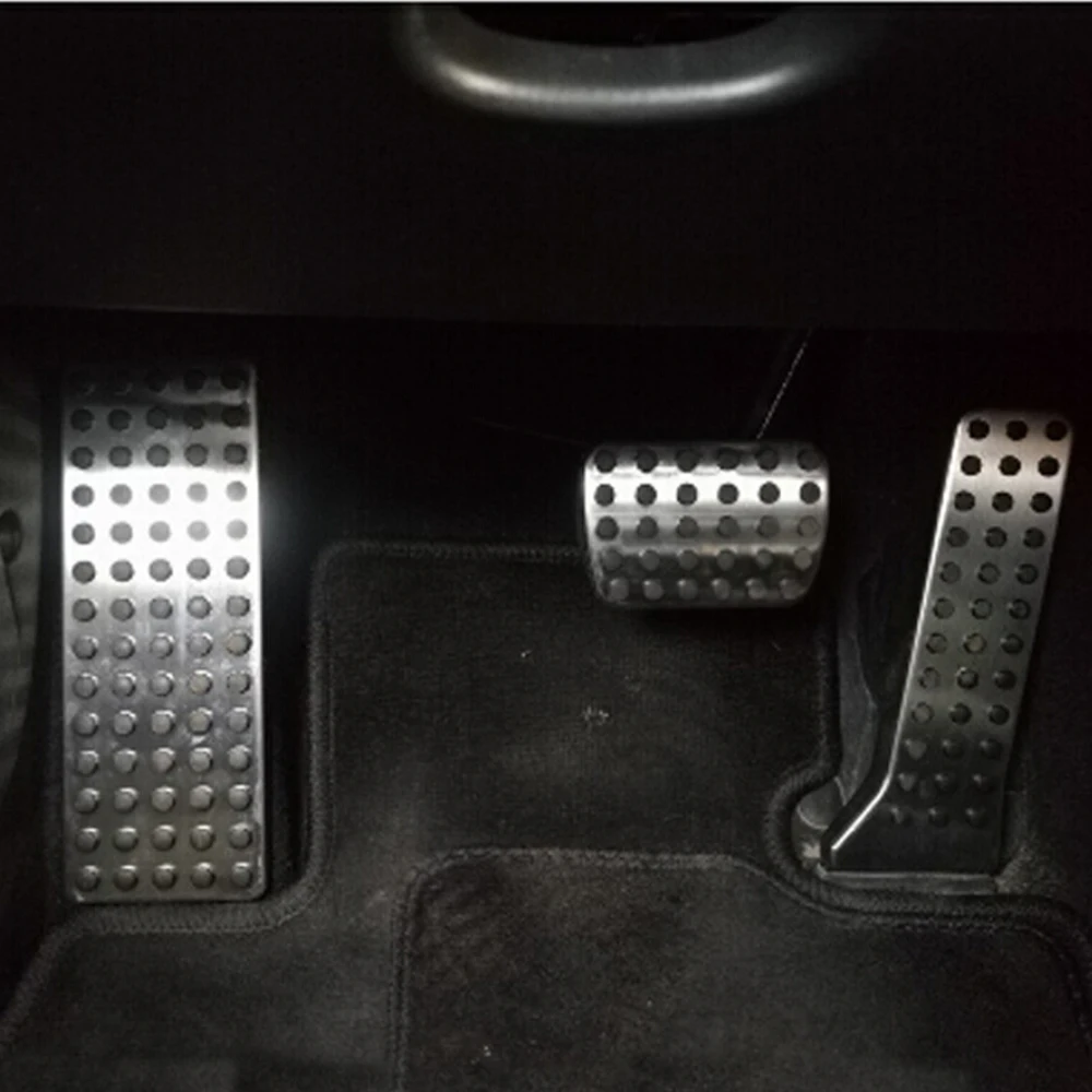 Car Foot Fuel Pedal Brake Clutch Pedals Cover Foot Rest Pedal Cover Pad FOR MAZDA 2 3 6 Demio Axela ATENZA CX-5 CX5 CX-3 CX9 CX7 car accessories car pedals pedal cover