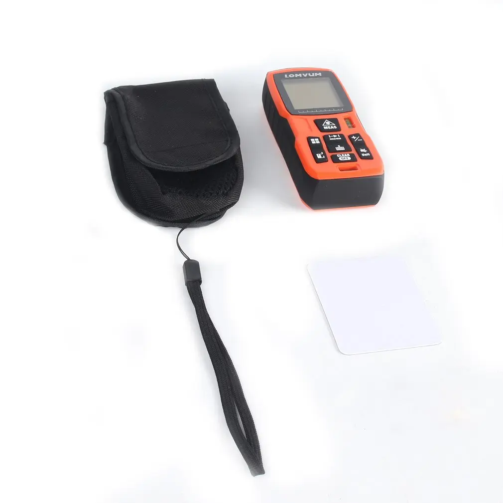 Portable Handheld Digital Laser Rangefinder Distance Meter Measure Tape 40m Range Finder Area Volume Measure Diastimeter Portable Handheld Digital Laser Rangefinder Distance Meter Measure Tape 40m Range Finder Area Volume Measure Diastimeter