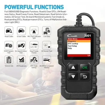 

CREADER/CR3001 OBD II Full-Function Reading Code CAR