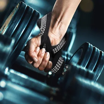 

1 Pair Adjustable Wristband Elastic Wrist Wraps Bandages for Weight Lifting Strength Training Breathable Wrist Support Braces