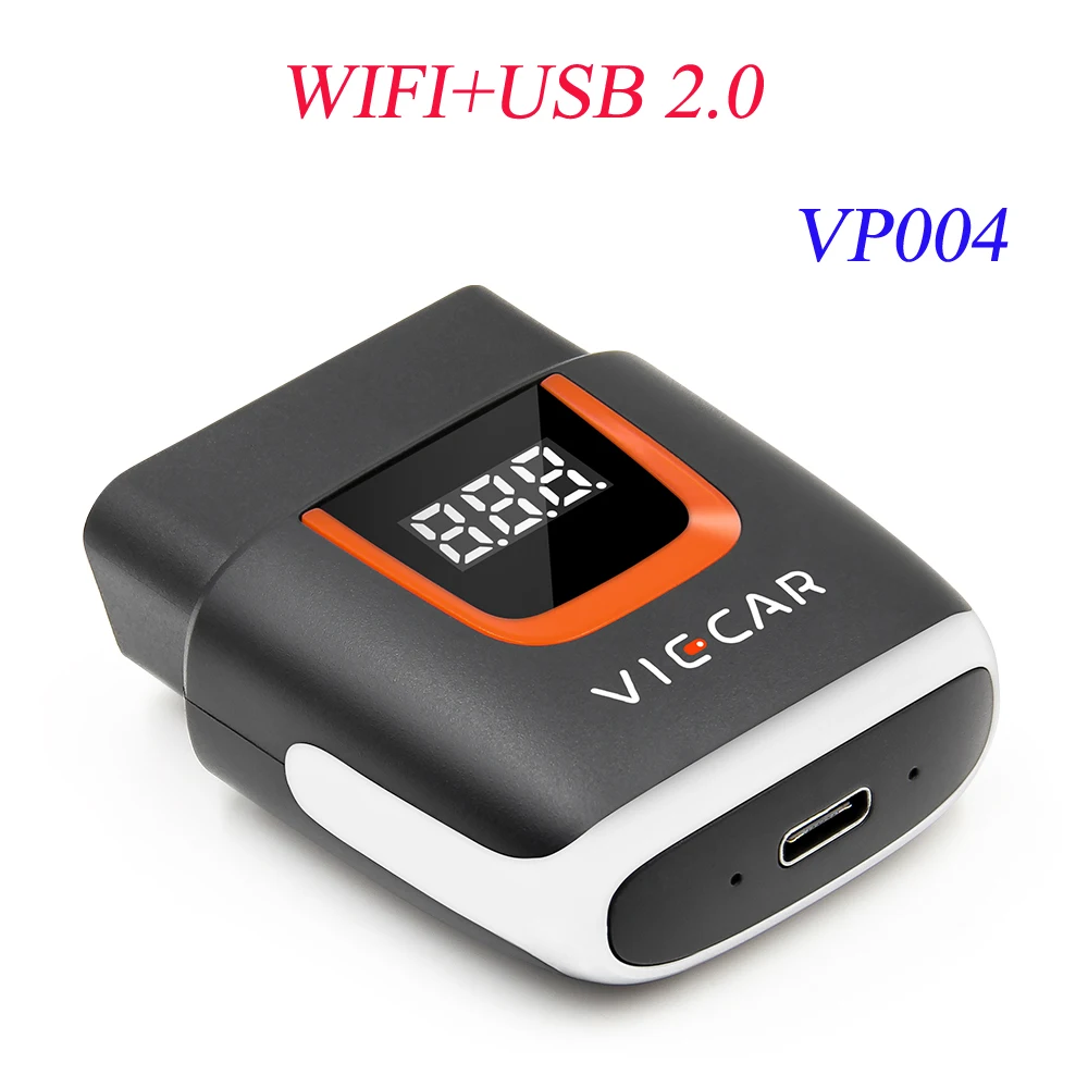 Viecar ELM 327 OBD2 Bluetooth wifi сканер PIC18F25K80 obd2 для Android/IOS OBD 2 Автомобильный диагностический автоматический инструмент PK elm327 v1.5 - Цвет: VP004 wifi usb